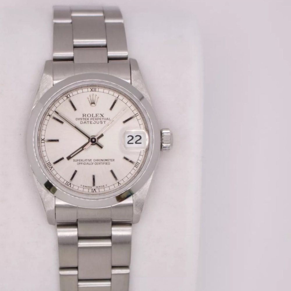 Rolex Datejust 31 mm Stainless Steel 68240 Watch Automatic - Picture 2 of 8